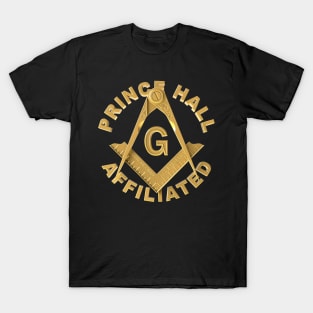 Prince Hall Affiliated PHA Masonic Freemason T-Shirt